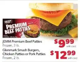 Family Fare Jemm Premium Beef Patties offer