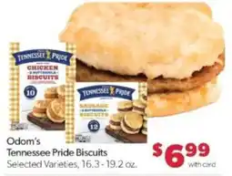 Family Fare Odom's tennessee pride biscuits offer