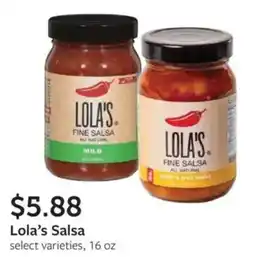 Fareway Lola's Salsa offer