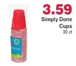 Piggly Wiggly Simply Done Cups offer