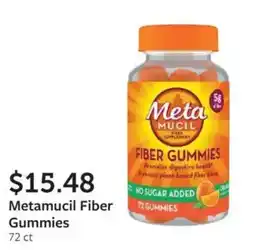 Fareway Metamucil Fiber Gummies offer