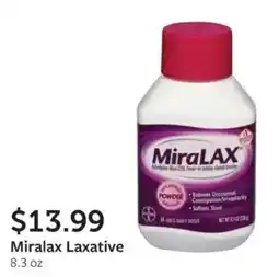 Fareway Miralax Laxative offer