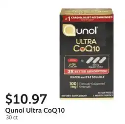 Fareway Qunol Ultra CoQ10 offer