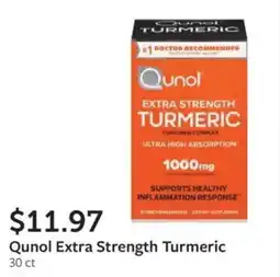 Fareway Qunol extra strength turmeric offer