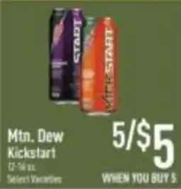 Strack & Van Til Mtn. Dew Kickstart offer