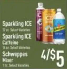 Strack & Van Til Sparkling Ice Sparkling Ice Caffeine Schweppes Mixer offer