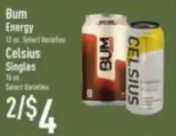 Strack & Van Til Bum Energy Celsius Singles offer