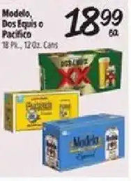 El Super Modelo Dos Equis o Pacifico offer