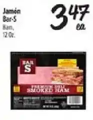 El Super Jamón Bar-S Smoked Ham offer