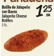 El Super Pandena Jalapeño Cheese Bolillos offer