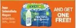 El Super Niagara bottled water offer