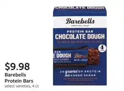 Fareway Barebells protein bars offer