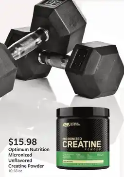 Fareway Optimum Nutrition Micronized Unflavored Creatine Powder offer