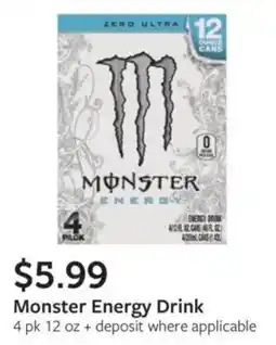 Fareway Monster Energy Drink offer