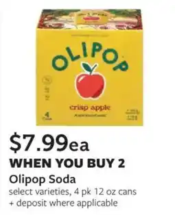 Fareway Olipop Soda offer