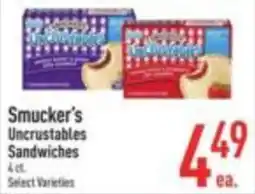 Strack & Van Til Smucker's Uncrustables Sandwiches offer