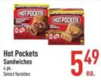 Strack & Van Til Hot Pockets Sandwiches offer