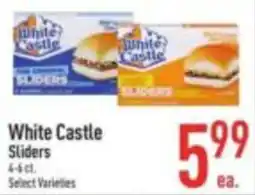 Strack & Van Til White Castle Sliders offer