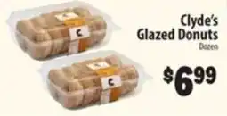 Food Giant Clyde's Glazed Donuts offer