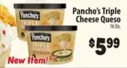 Food Giant Pancho's Triple Cheese Queso offer