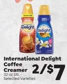 Sentry International Delight Coffee Creamer offer