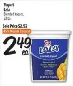 El Super Laia low fat yogurt offer