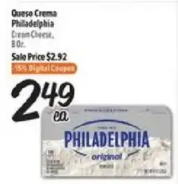 El Super Philadelphia cream cheese offer