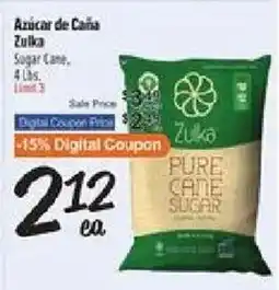 El Super Zulka pure cane sugar offer