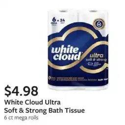 Fareway White Cloud Ultra Soft & Strong Bath Tissue offer