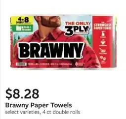 Fareway Brawny Paper Towels offer