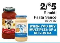 Piggly Wiggly Rinaldi Pasta Sauce offer