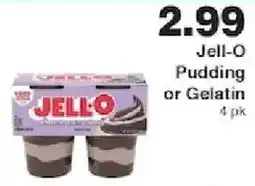 Piggly Wiggly Jell-O Pudding or Gelatin offer