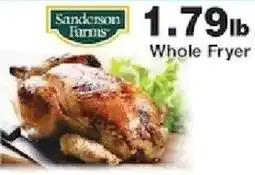 Piggly Wiggly Sanderson Farms Whole Fryer offer