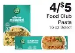 Piggly Wiggly Food Club Pasta offer