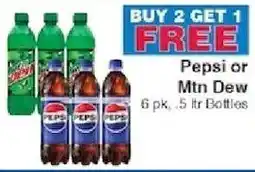 Piggly Wiggly Pepsi or Mtn Dew offer