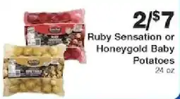 Piggly Wiggly Ruby Sensation or Honeygold Baby Potatoes offer