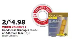 Fareway GoodSense Bandages offer
