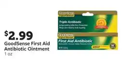 Fareway GoodSense First Aid Antibiotic Ointment offer
