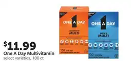 Fareway One A Day Multivitamin offer