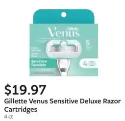 Fareway Gillette Venus Sensitive Deluxe Razor Cartridges offer