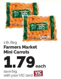 Harris Teeter Farmers Market Mini Carrots offer