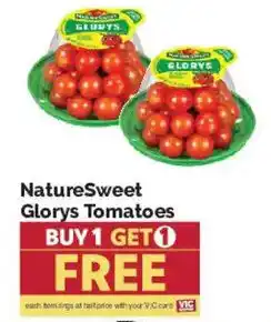Harris Teeter NatureSweet Glorys Tomatoes offer