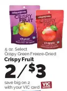 Harris Teeter Crispy Green Crispy Fruit offer