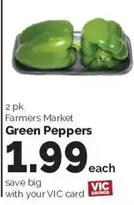 Harris Teeter Farmers Market Green Peppers offer
