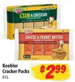 Food Giant Keebler cracker packs offer