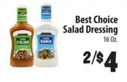 Food Giant Best Choice Salad Dressing offer