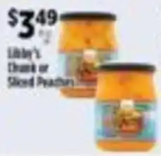 Pioneer Supermarkets Libby's Chunk or Sliced Peaches offer