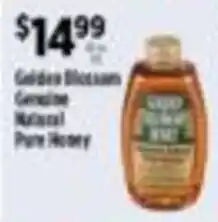 Pioneer Supermarkets Golden Blossom Genuine Natural Pure Honey offer