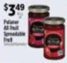 Pioneer Supermarkets Polaner All Fruit Spreadable Fruit offer