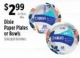 Pioneer Supermarkets Dixie Paper Plates or Bowls offer